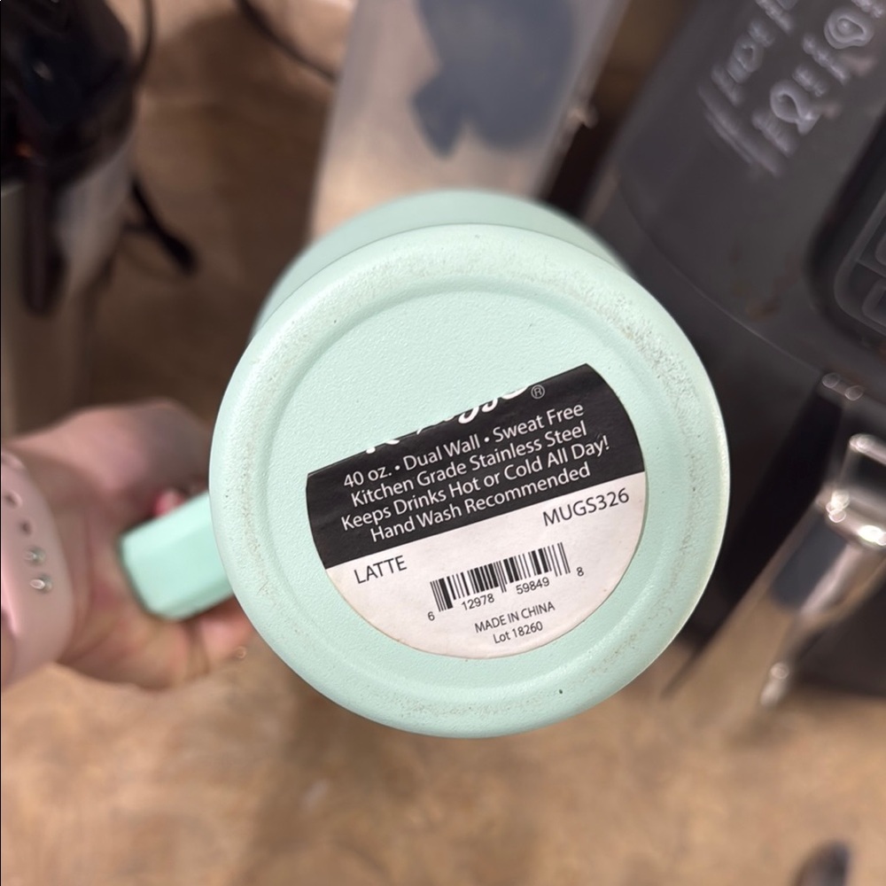 Russ Green Mug Insulated Matte Finish - Picture 5 of 8